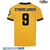 Maglie da calcio Wolves Jorgen Strand Larsen #9 Prima Maglia 2025-26 Manica Corta